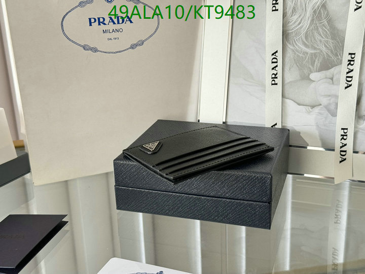 Prada-Wallet Mirror Quality Code: KT9483 $: 49USD