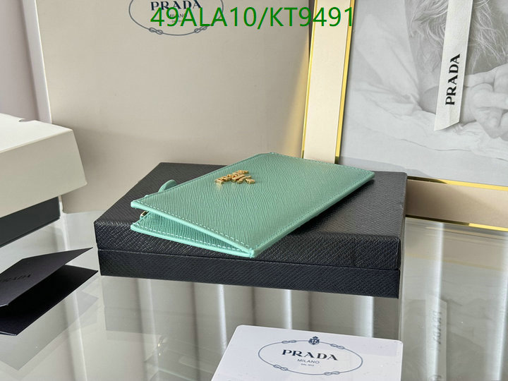 Prada-Wallet Mirror Quality Code: KT9491 $: 49USD