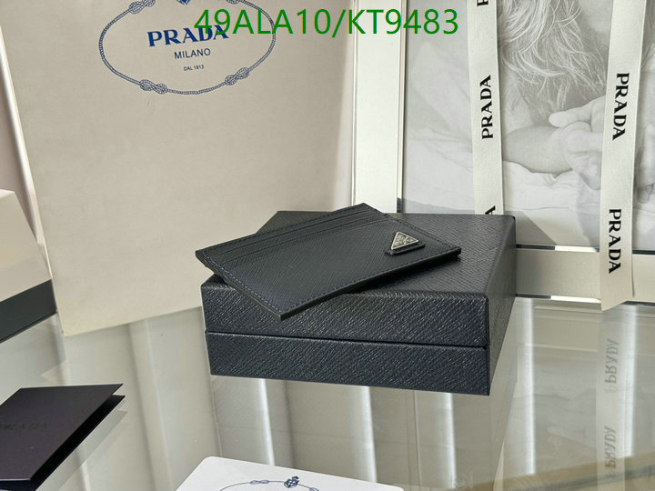 Prada-Wallet Mirror Quality Code: KT9483 $: 49USD