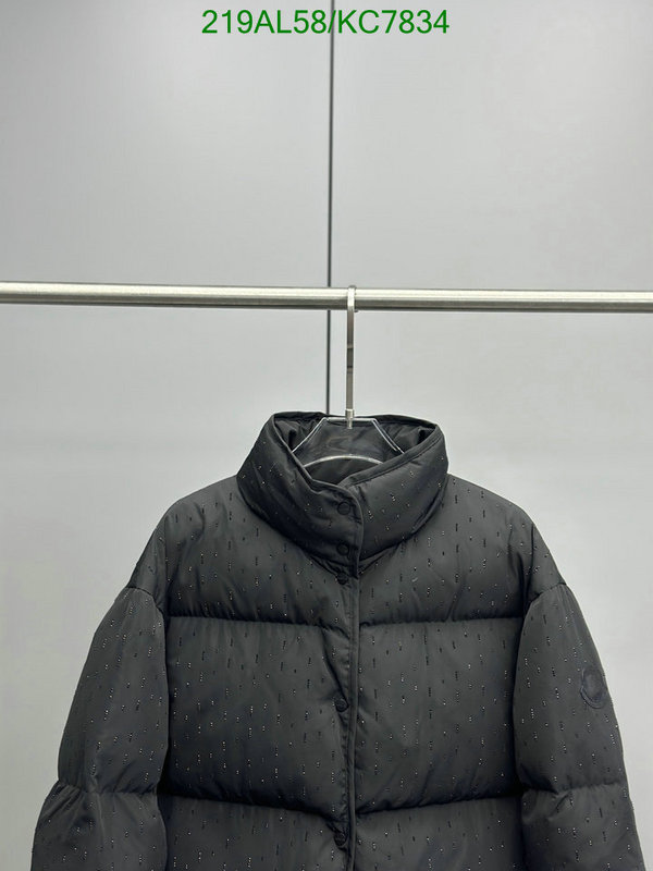 Moncler-Down jacket Women Code: KC7834 $: 219USD