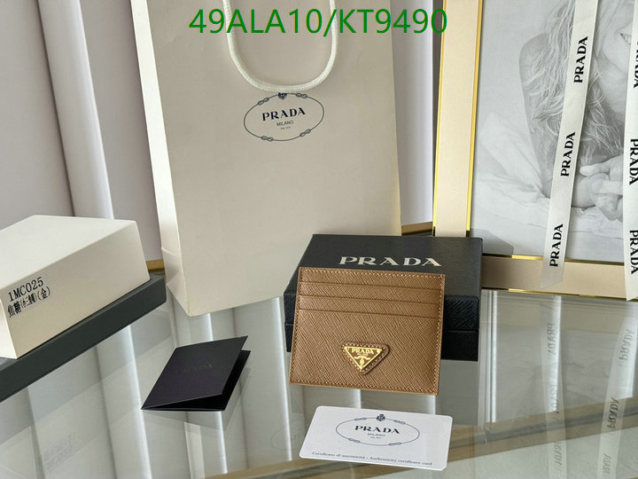 Prada-Wallet Mirror Quality Code: KT9490 $: 49USD