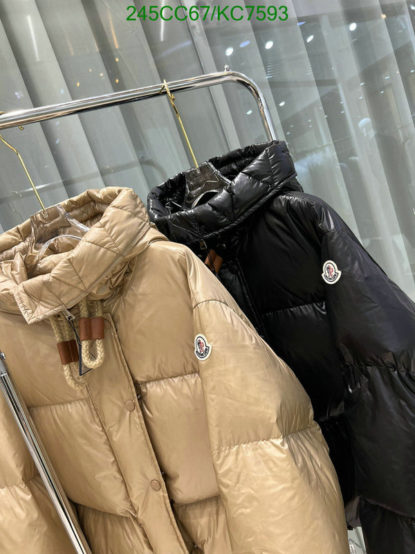 Moncler-Down jacket Women Code: KC7593 $: 245USD