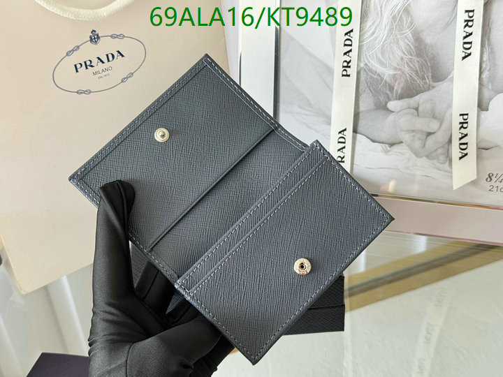 Prada-Wallet Mirror Quality Code: KT9489 $: 69USD