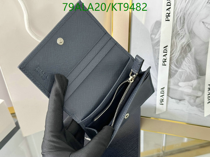 Prada-Wallet Mirror Quality Code: KT9482 $: 79USD