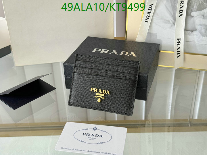 Prada-Wallet Mirror Quality Code: KT9499 $: 49USD