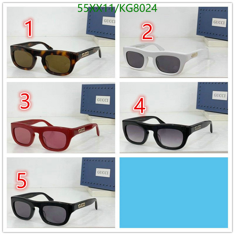 Gucci-Glasses Code: KG8024 $: 55USD