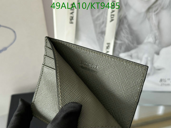 Prada-Wallet Mirror Quality Code: KT9485 $: 49USD