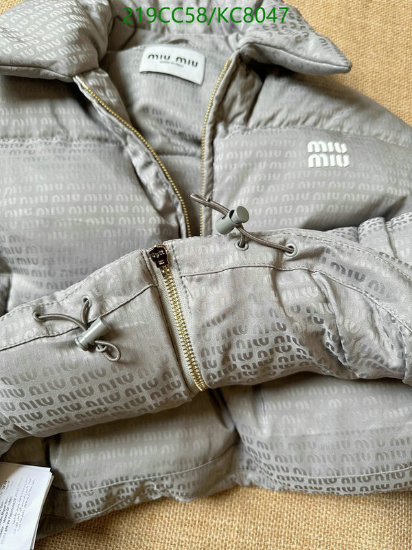 Miu Miu-Down jacket Women Code: KC8047 $: 219USD