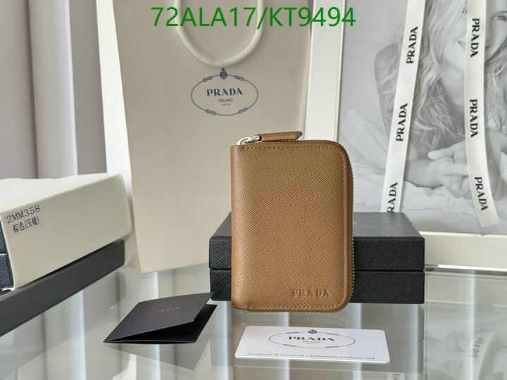 Prada-Wallet Mirror Quality Code: KT9494 $: 72USD