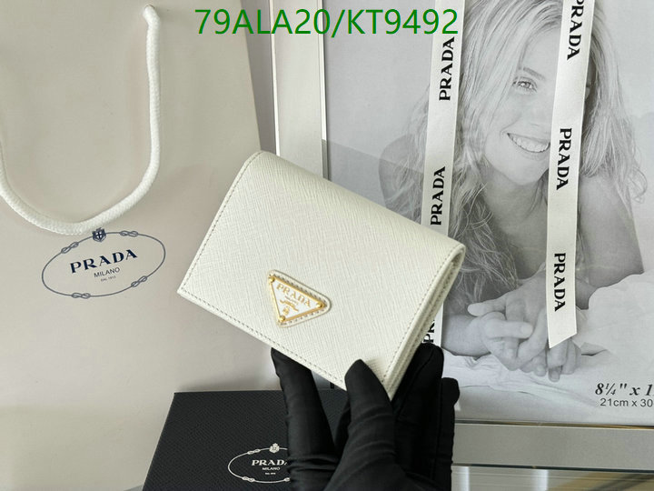 Prada-Wallet Mirror Quality Code: KT9492 $: 79USD