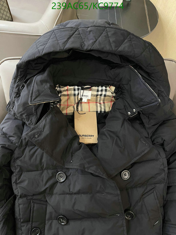 Burberry-Down jacket Women Code: KC9774 $: 239USD