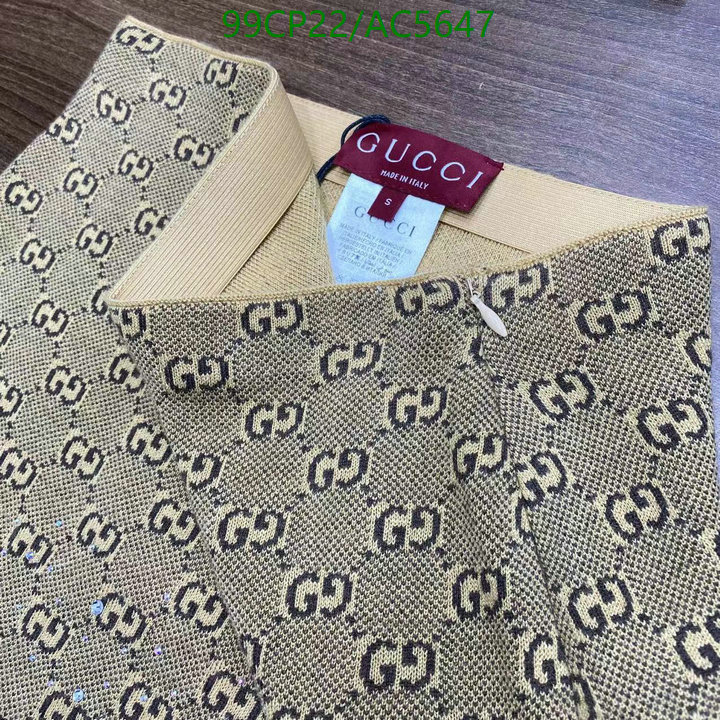 Gucci-Clothing Code: AC5647 $: 99USD