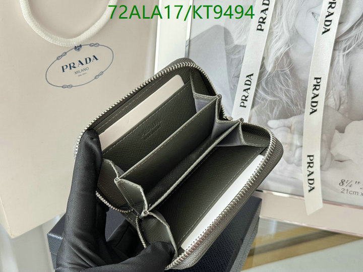 Prada-Wallet Mirror Quality Code: KT9494 $: 72USD