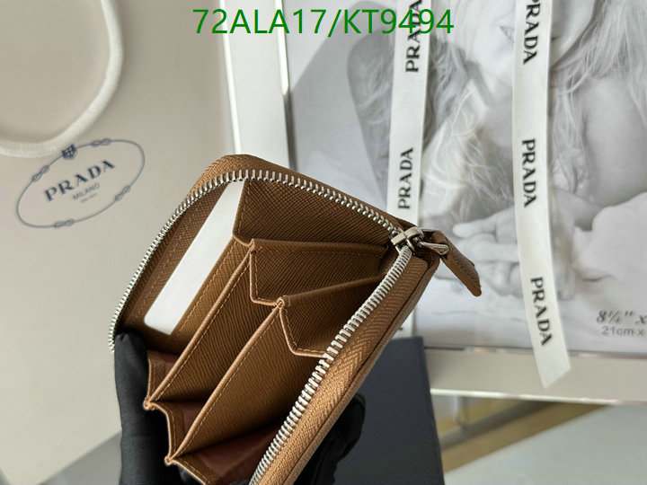 Prada-Wallet Mirror Quality Code: KT9494 $: 72USD