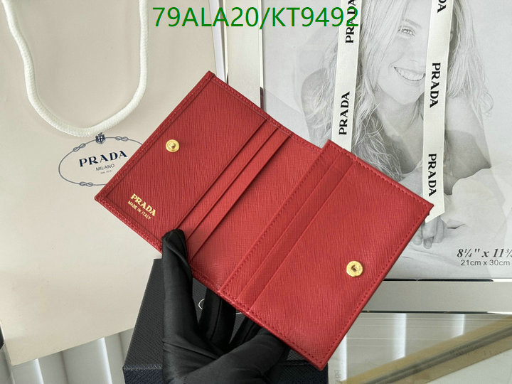 Prada-Wallet Mirror Quality Code: KT9492 $: 79USD