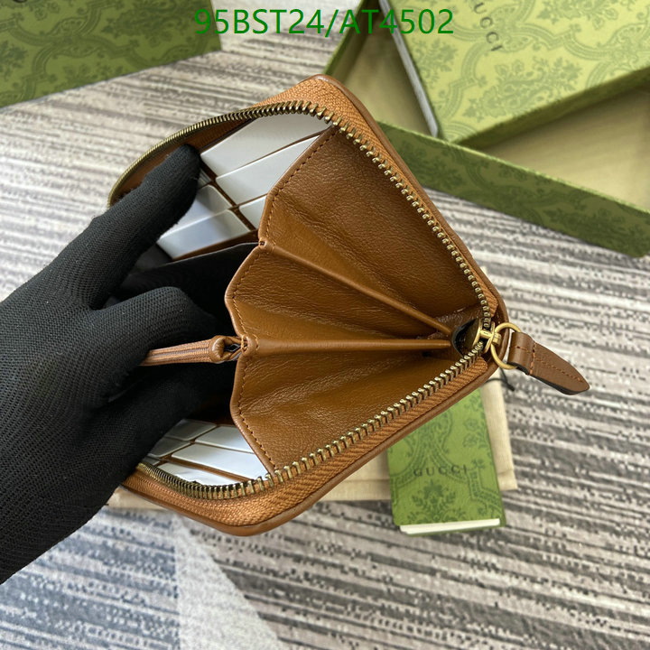 Gucci-Wallet Mirror Quality Code: AT4502 $: 95USD