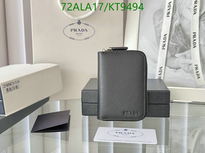 Prada-Wallet Mirror Quality Code: KT9494 $: 72USD