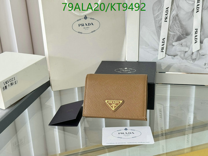 Prada-Wallet Mirror Quality Code: KT9492 $: 79USD