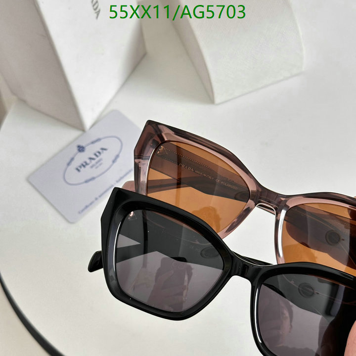 Prada-Glasses Code: AG5703 $: 55USD