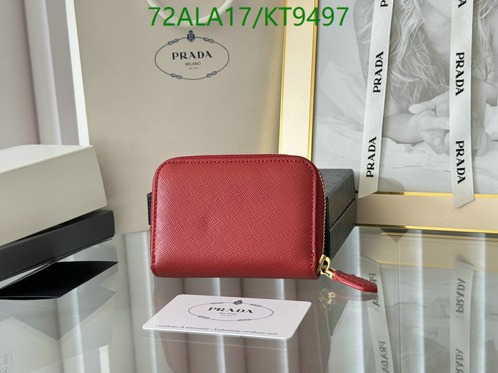 Prada-Wallet Mirror Quality Code: KT9497 $: 72USD