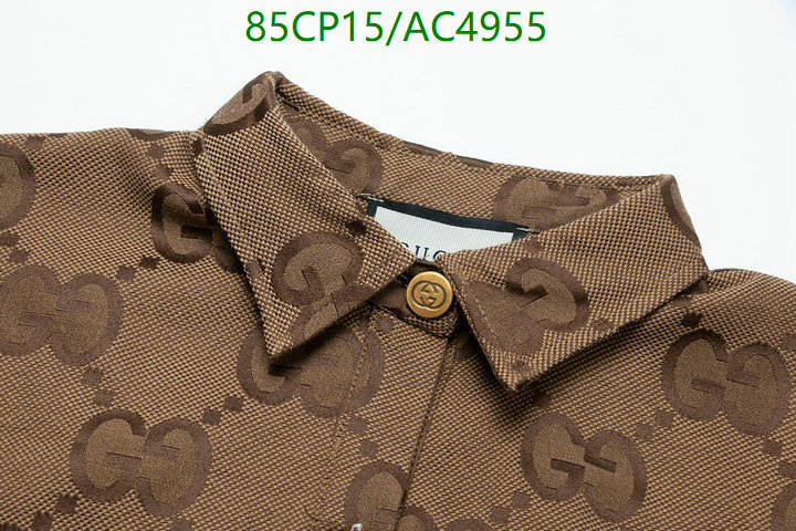 Gucci-Clothing Code: AC4955 $: 85USD