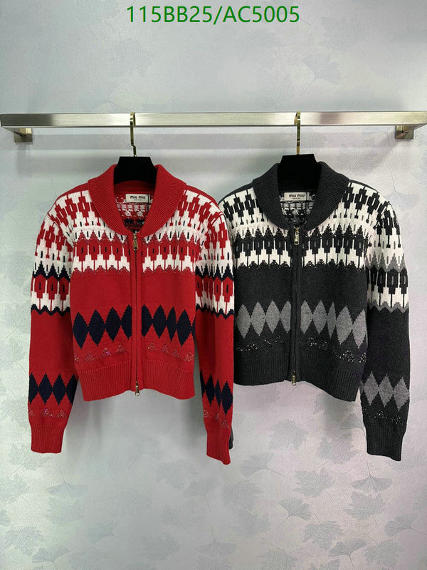 MIUMIU-Clothing Code: AC5005 $: 115USD