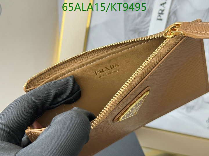 Prada-Wallet Mirror Quality Code: KT9495 $: 65USD