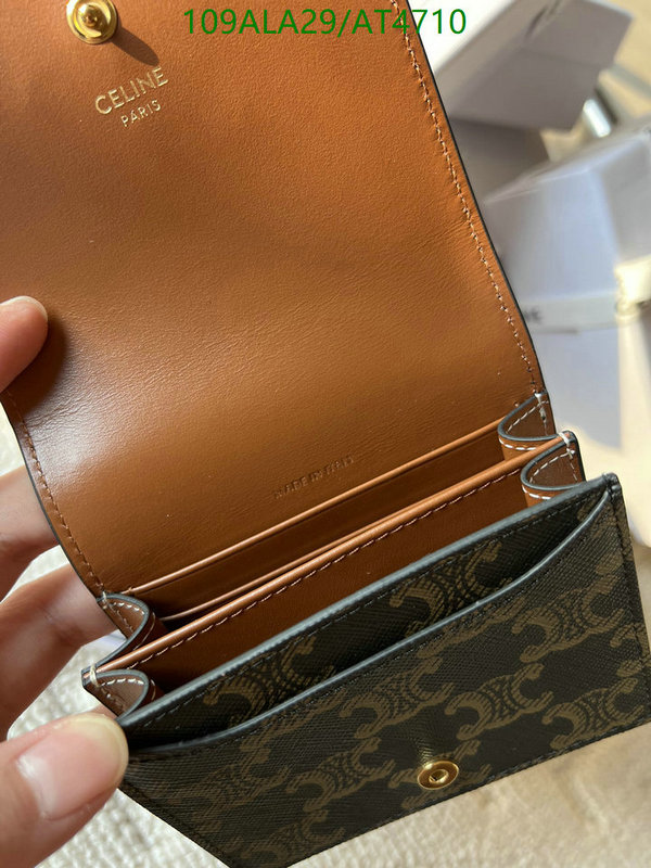 Celine-Wallet-Mirror Quality Code: AT4710 $: 109USD