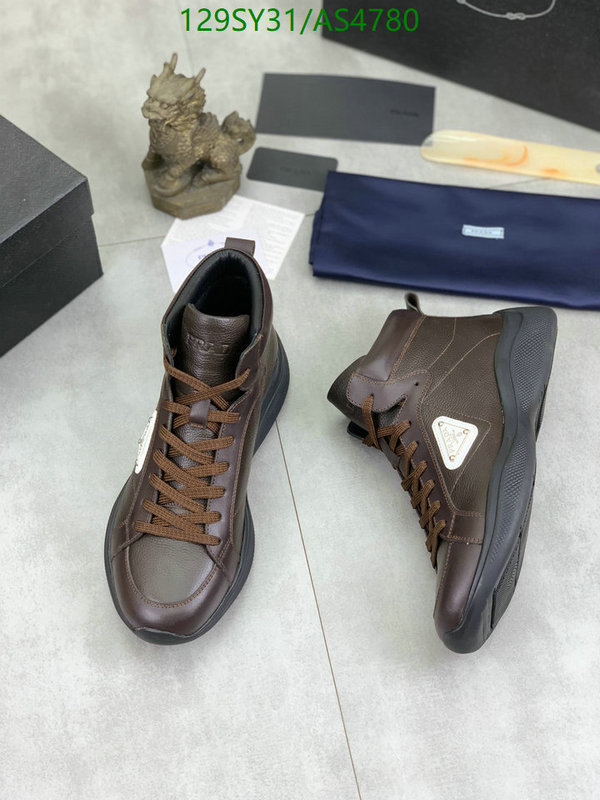 Prada-Men shoes Code: AS4780 $: 129USD