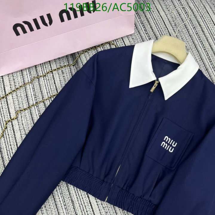 MIUMIU-Clothing Code: AC5003 $: 119USD