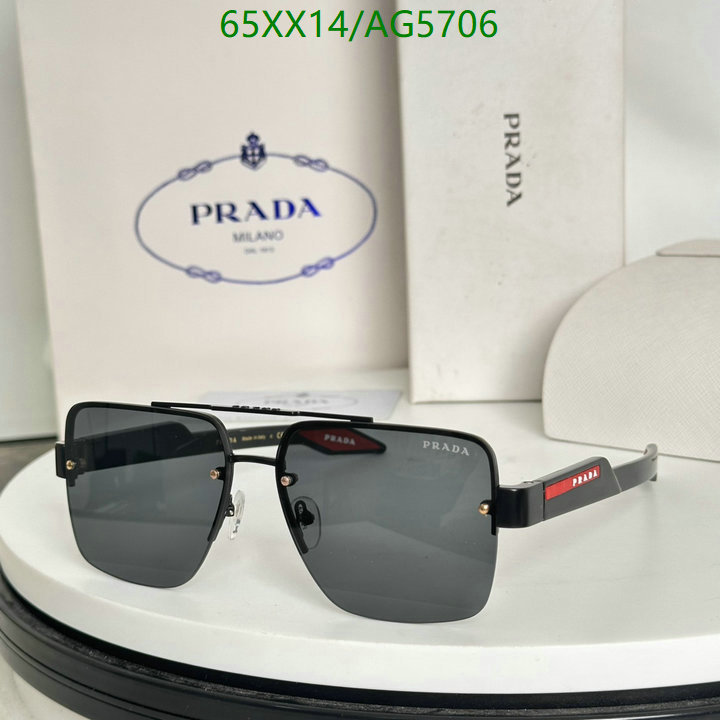 Prada-Glasses Code: AG5706 $: 65USD