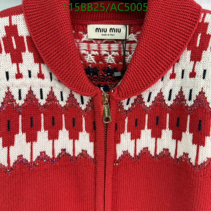 MIUMIU-Clothing Code: AC5005 $: 115USD