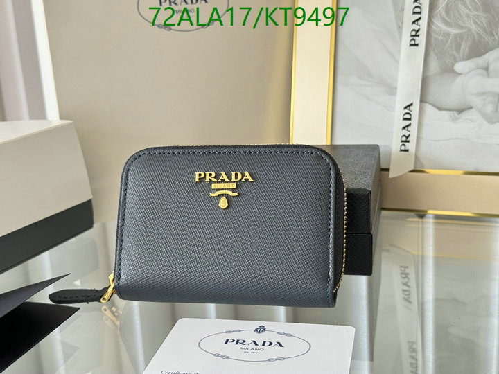 Prada-Wallet Mirror Quality Code: KT9497 $: 72USD