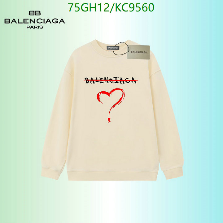 Balenciaga-Clothing Code: KC9560 $: 75USD