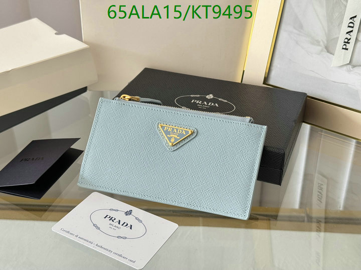 Prada-Wallet Mirror Quality Code: KT9495 $: 65USD