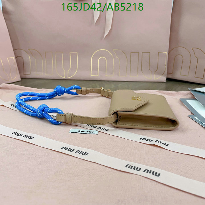 Miu Miu-Bag-Mirror Quality Code: AB5218 $: 165USD