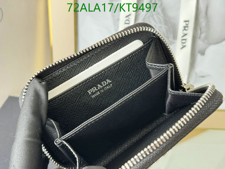 Prada-Wallet Mirror Quality Code: KT9497 $: 72USD