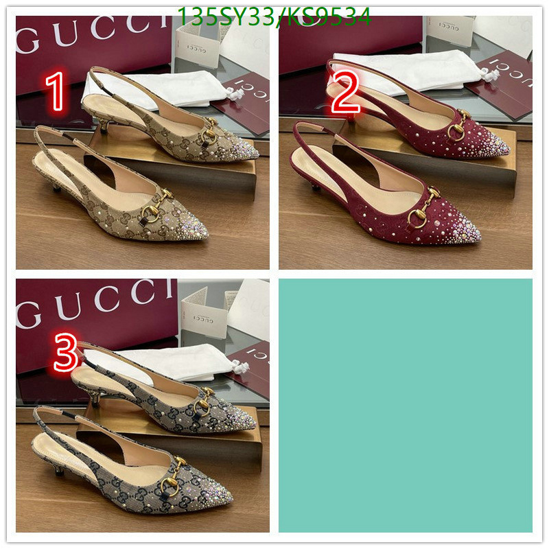 Gucci-Women Shoes Code: KS9534 $: 135USD