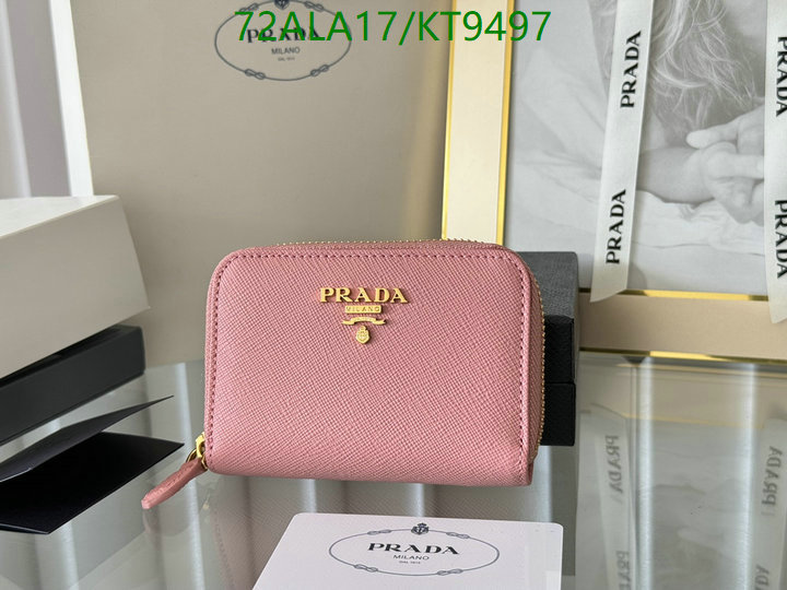 Prada-Wallet Mirror Quality Code: KT9497 $: 72USD