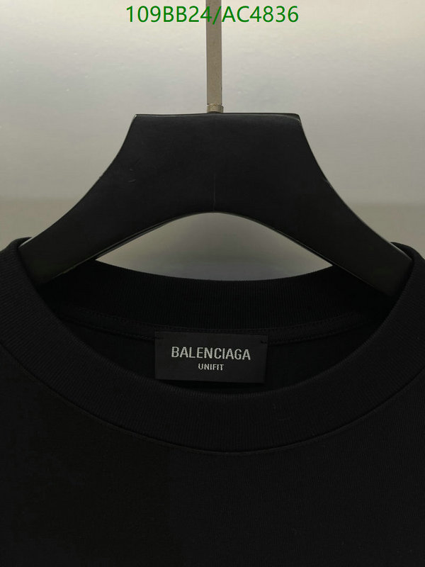 Balenciaga-Clothing Code: AC4836 $: 109USD