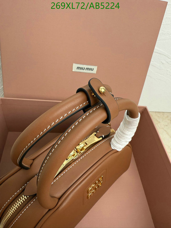 Miu Miu-Bag-Mirror Quality Code: AB5224 $: 269USD