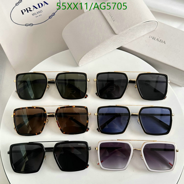 Prada-Glasses Code: AG5705 $: 55USD