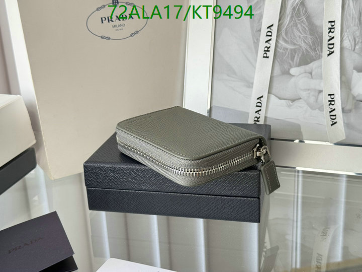 Prada-Wallet Mirror Quality Code: KT9494 $: 72USD