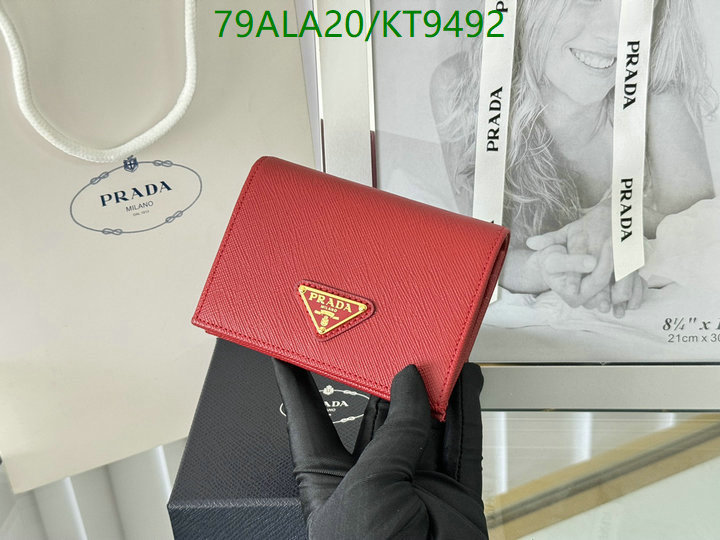 Prada-Wallet Mirror Quality Code: KT9492 $: 79USD