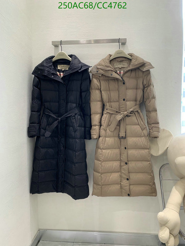 Burberry-Down jacket Women Code: CC4762 $: 250USD