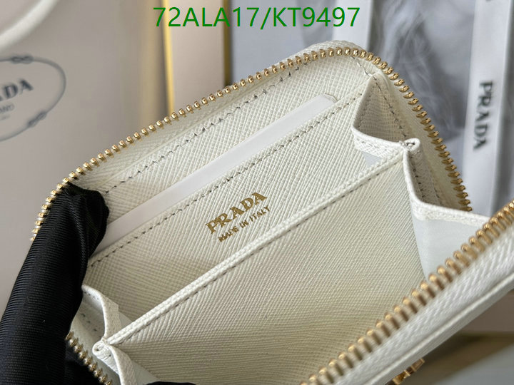 Prada-Wallet Mirror Quality Code: KT9497 $: 72USD