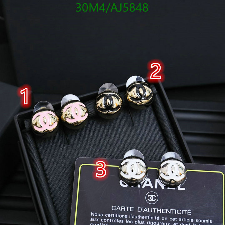 Chanel-Jewelry Code: AJ5848 $: 30USD