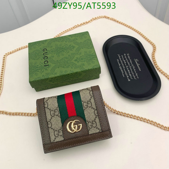 Gucci-Wallet-4A Quality Code: AT5593 $: 49USD