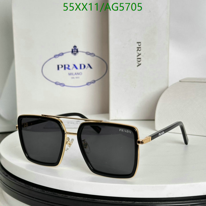 Prada-Glasses Code: AG5705 $: 55USD