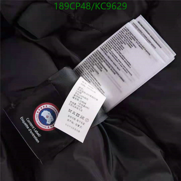 Canada Goose-Down jacket Men Code: KC9629 $: 189USD